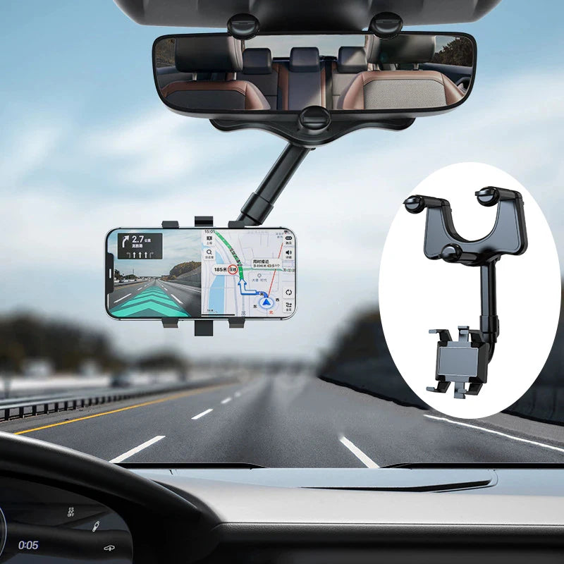 Support de téléphone de voiture rotatif