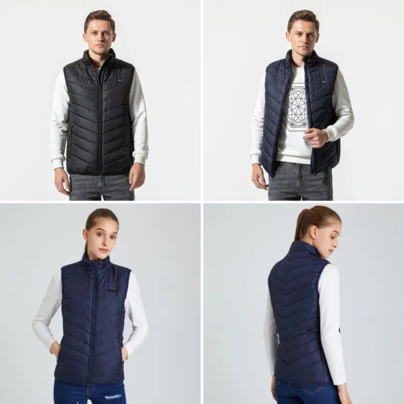 Gilet chauffant intelligent