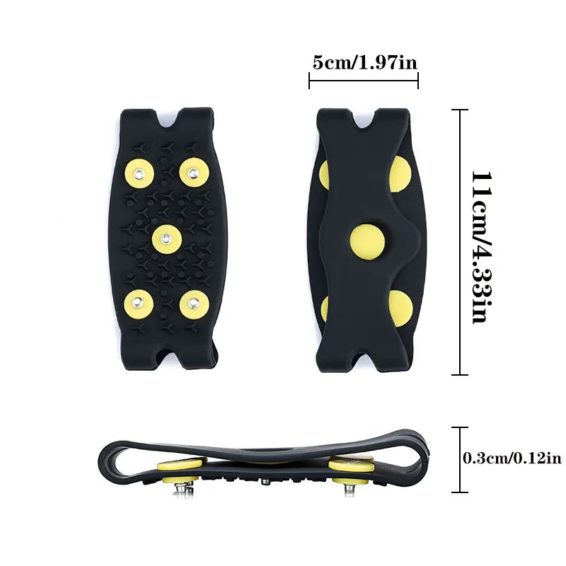 "Crampons de traction en silicone Ice Grip