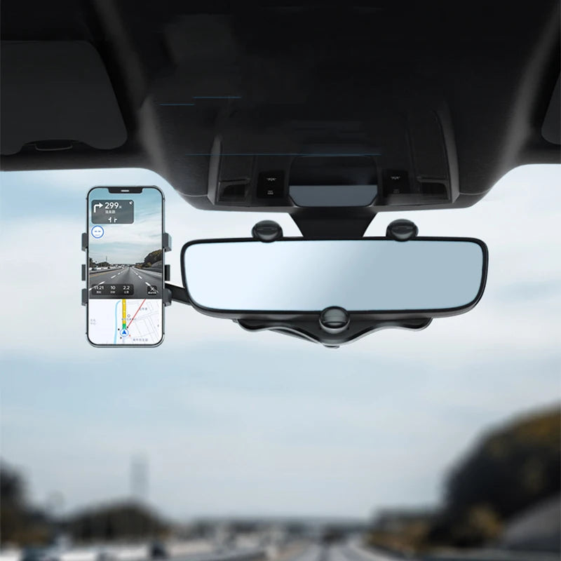 Support de téléphone de voiture rotatif