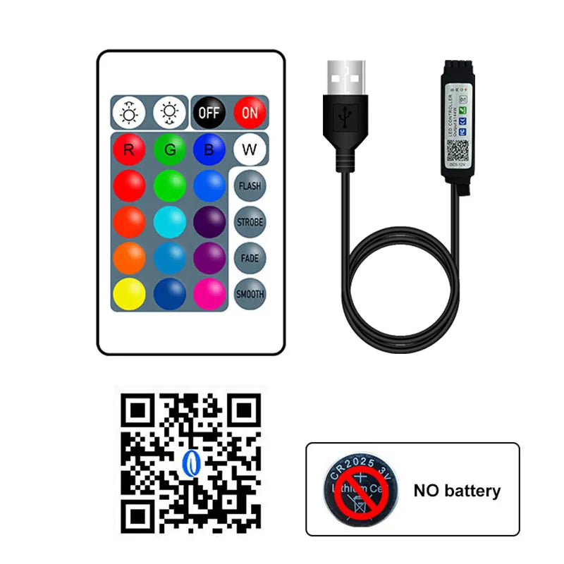 "Bande LED RVB Bluetooth USB"