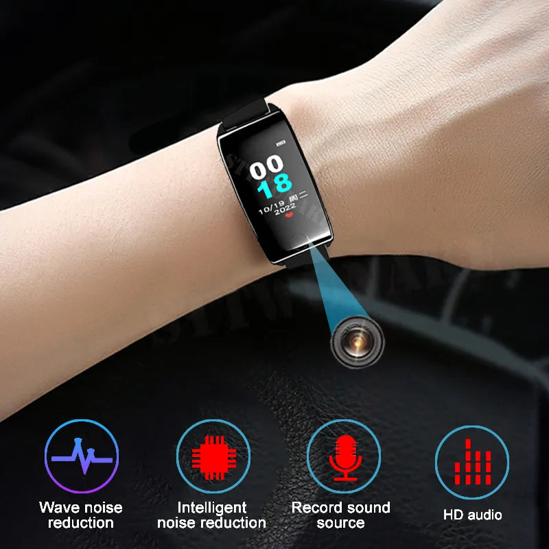 "Montre avec mini-caméra HD 1080P StylishSpy"