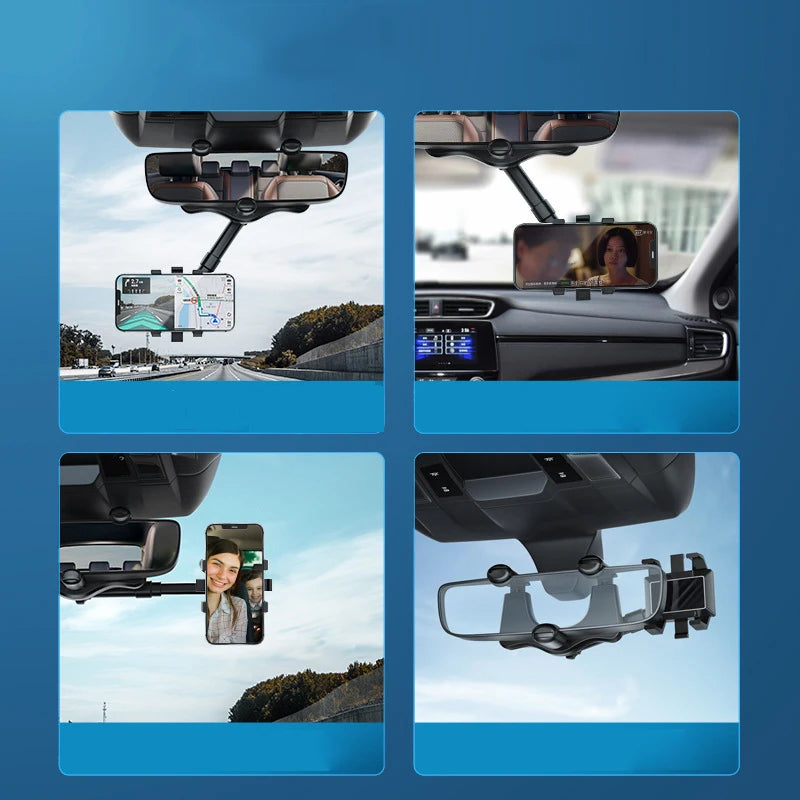 Support de téléphone de voiture rotatif