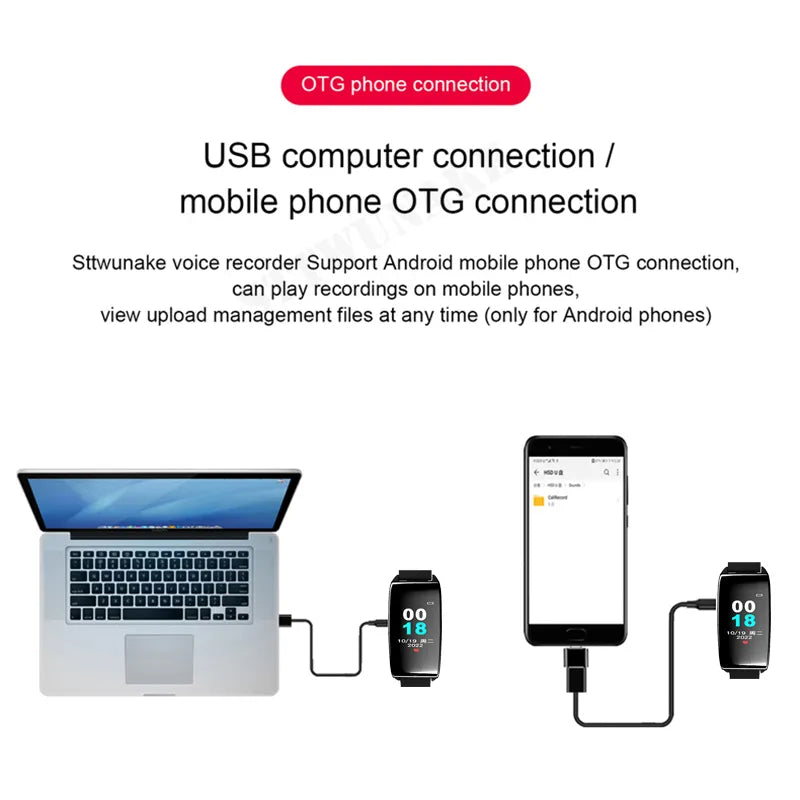 "Montre avec mini-caméra HD 1080P StylishSpy"