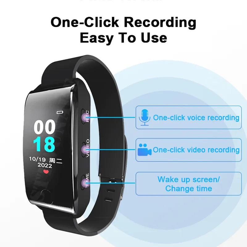 "Montre avec mini-caméra HD 1080P StylishSpy"