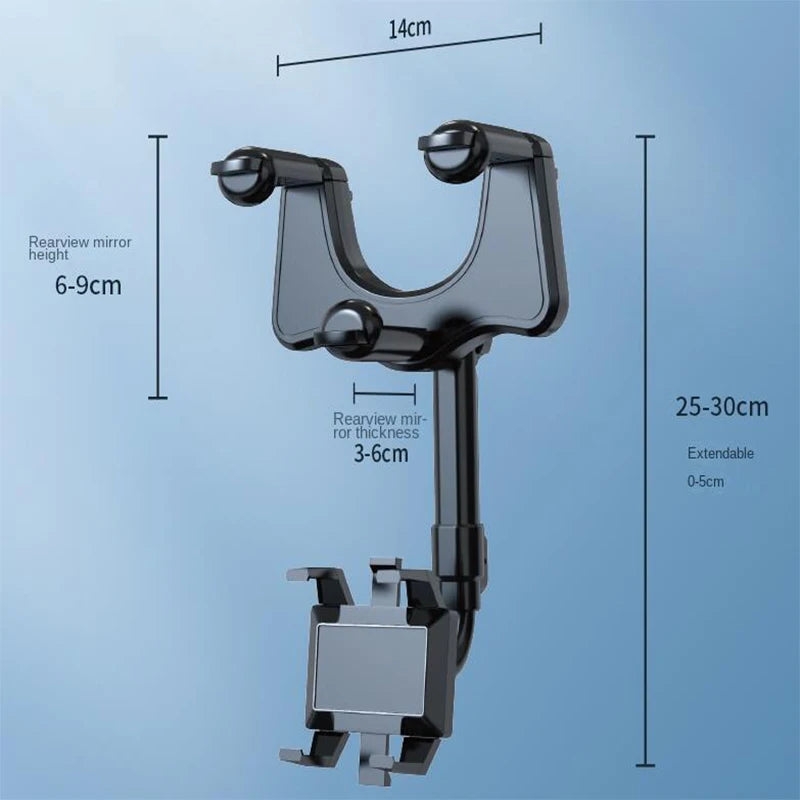 Support de téléphone de voiture rotatif