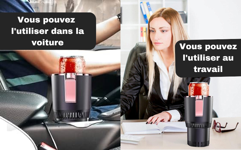 Porte-gobelet de Voiture SmartCup Chauffant & Réfrigérant