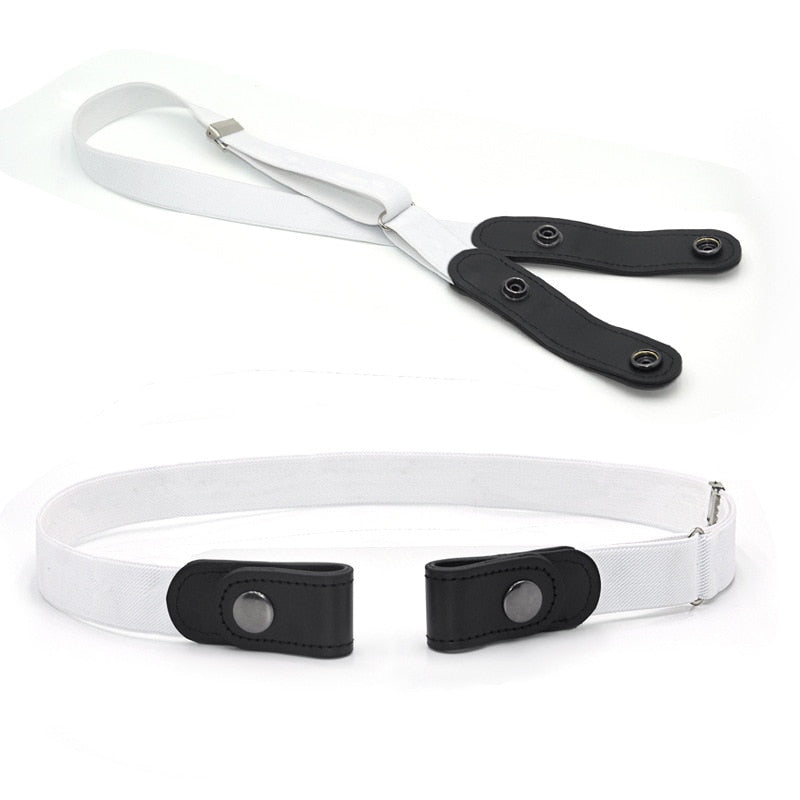 Ceinture élastique invisible à la taille sans boucle