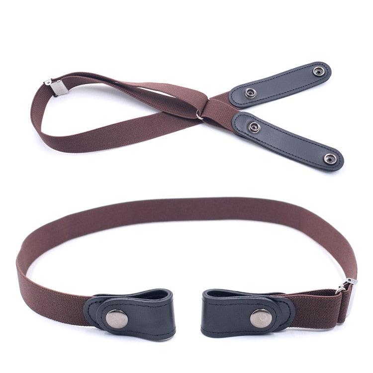Ceinture élastique invisible à la taille sans boucle