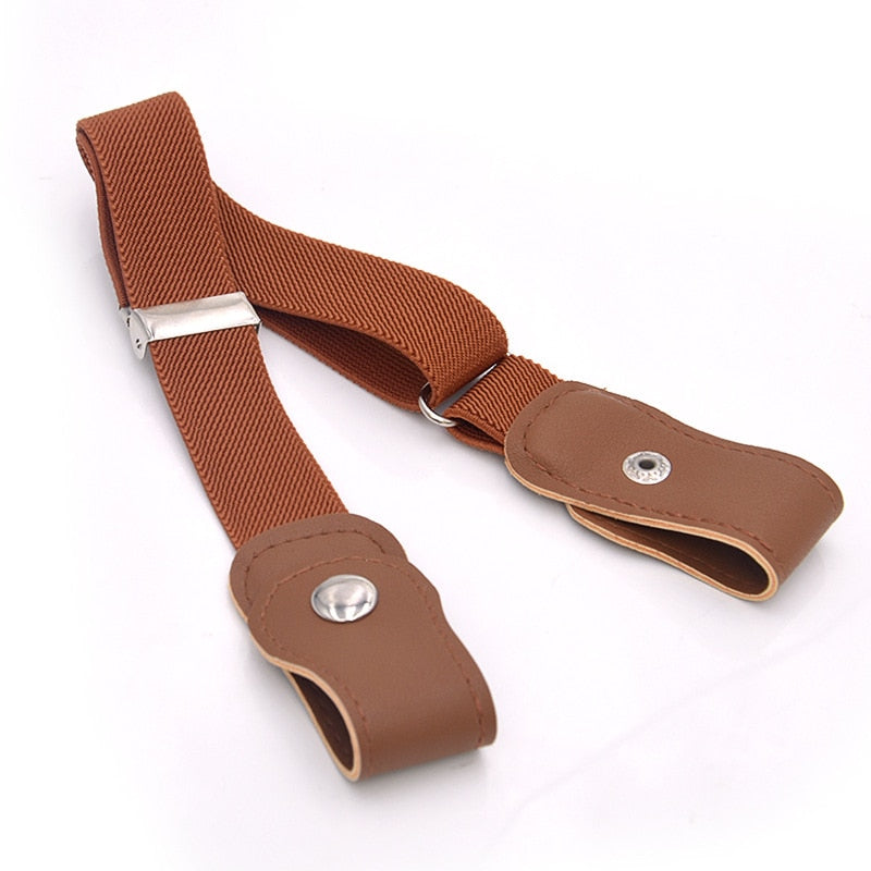 Ceinture élastique invisible à la taille sans boucle