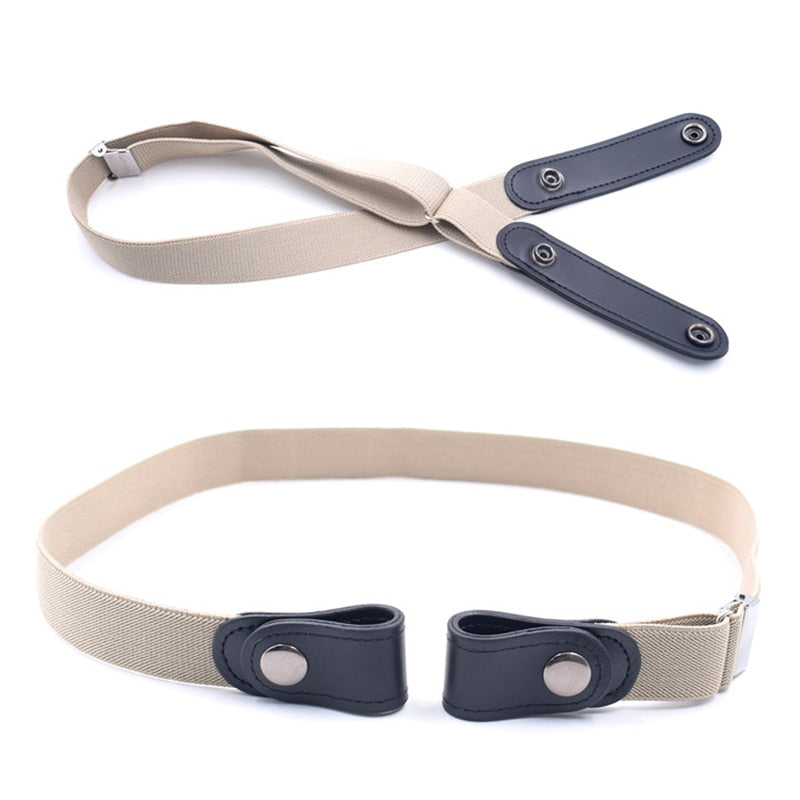 Ceinture élastique invisible à la taille sans boucle