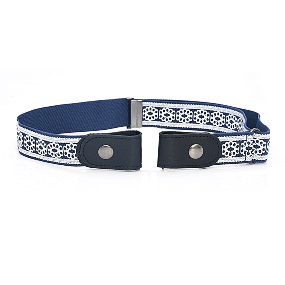 Ceinture élastique invisible à la taille sans boucle