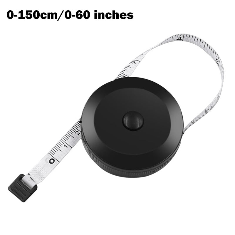 RUBAN À MESURER CORPOREL 60 POUCES (150 CM), RUBAN AUTOMATIQUE AVEC CM/POUCE