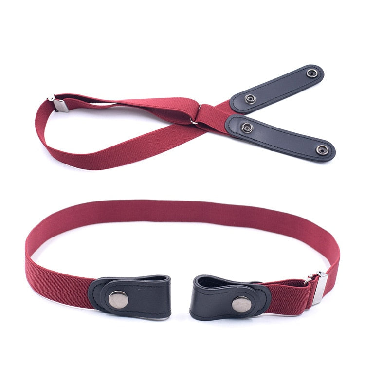 Ceinture élastique invisible à la taille sans boucle