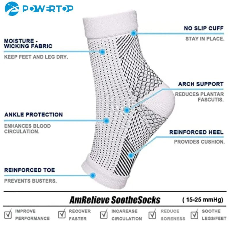 Neuropathie-Socken für Damen und Herren 