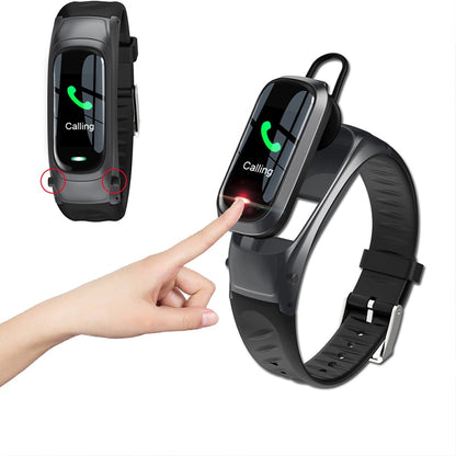 2-in-1-Smart-Armband mit Bluetooth-Kopfhörer 